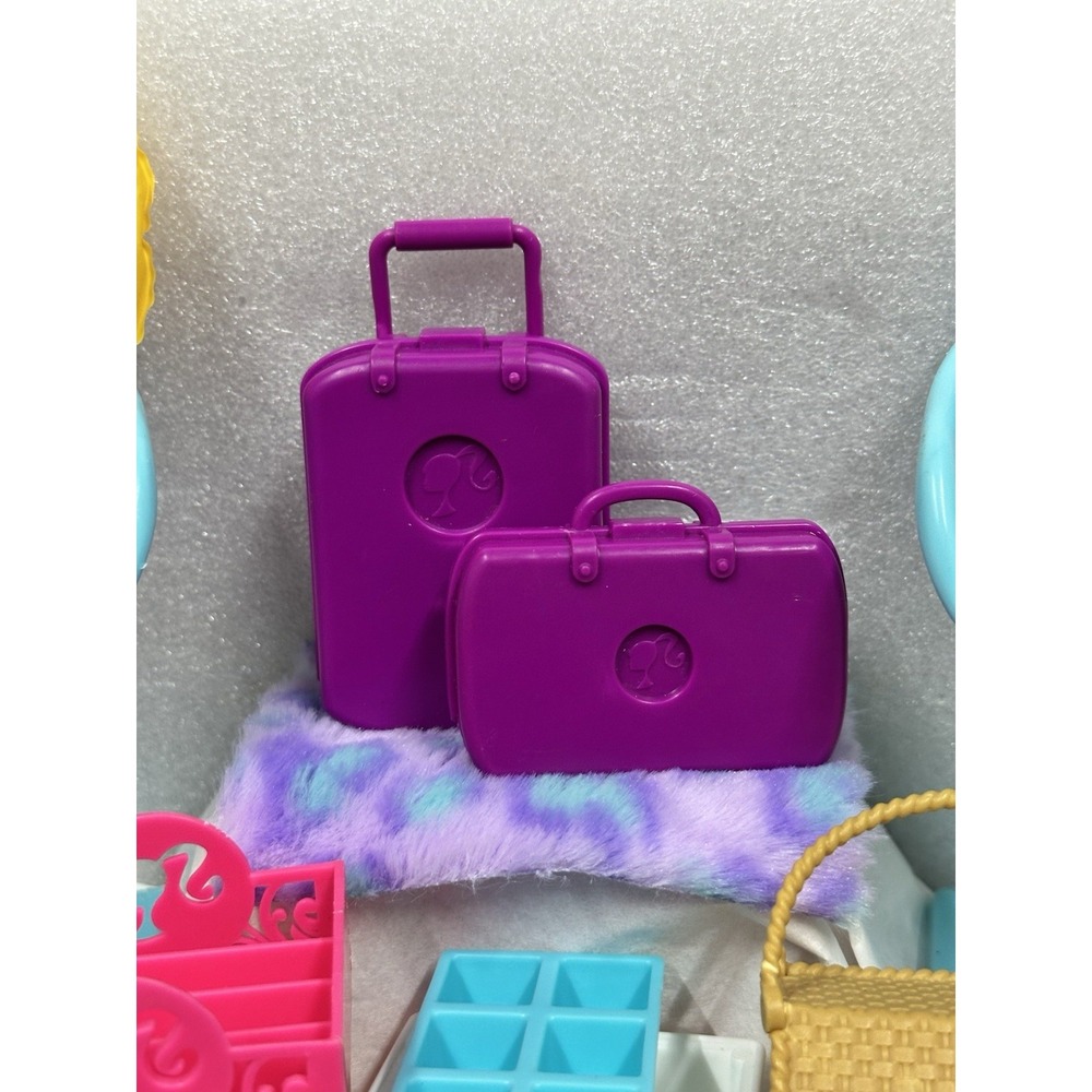 Barbie Accessories Lot Going‎ On Vacation Fashion Pack Lot 24 Items Accessories